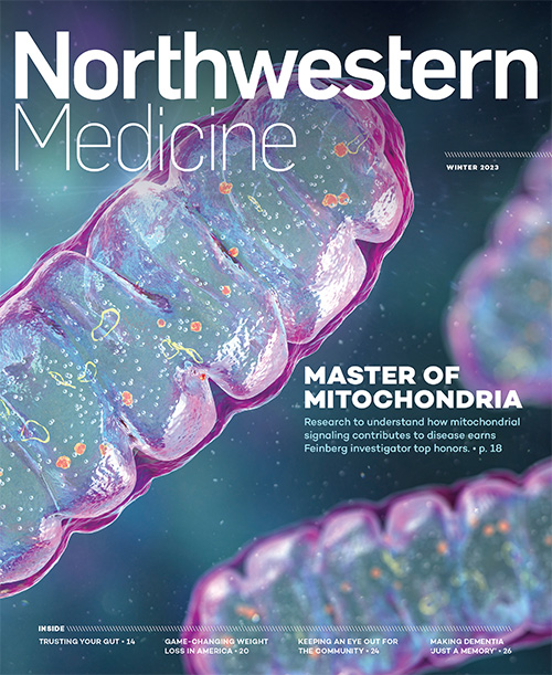 fall/winter 2023 issue of Northwestern Medicine Magazine