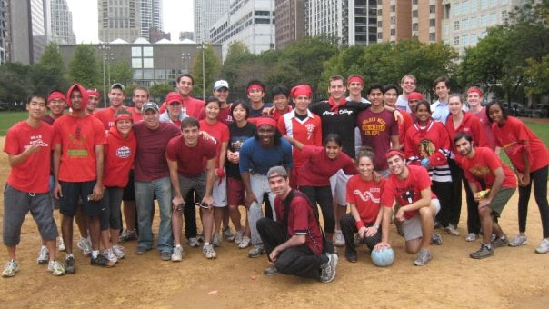 Cooper Society at Society Olympics a few years ago (Brisson is in the front row, fourth from the left).