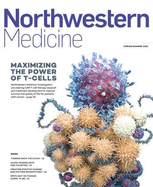 spring/summer 2024 issue of Northwestern Medicine Magazine