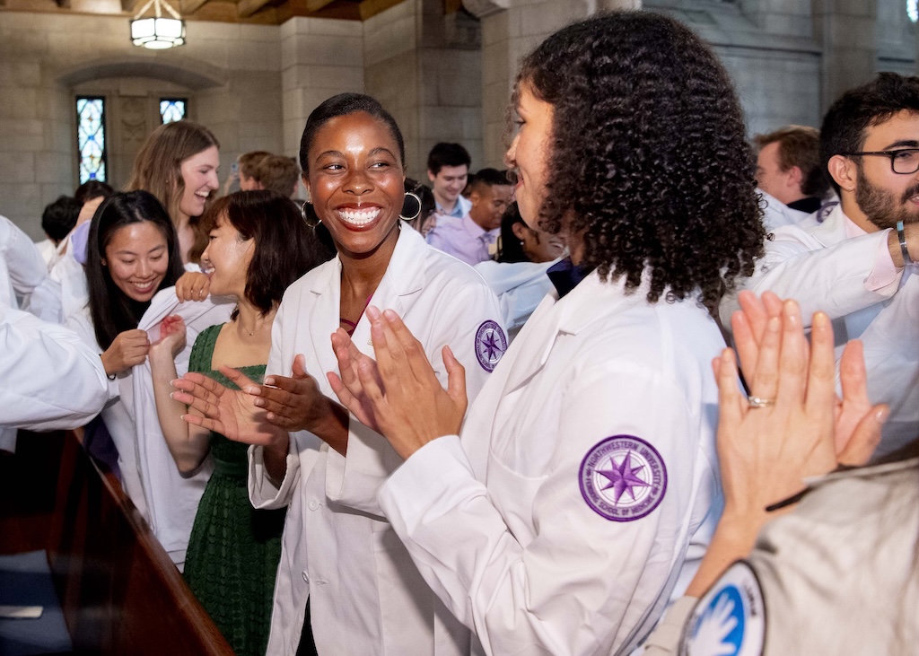 Incoming Med Students Celebrate the Beginning of the New Academic Year with White Coat Ceremonies 