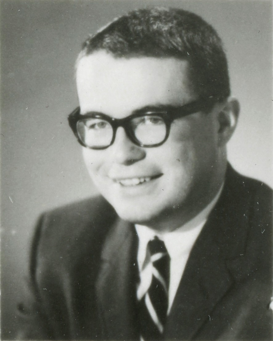 Kenneth M. Viste, Jr., MD, medical school class of 1966 portrait. Image courtesy of the Galter Library Special Collections.